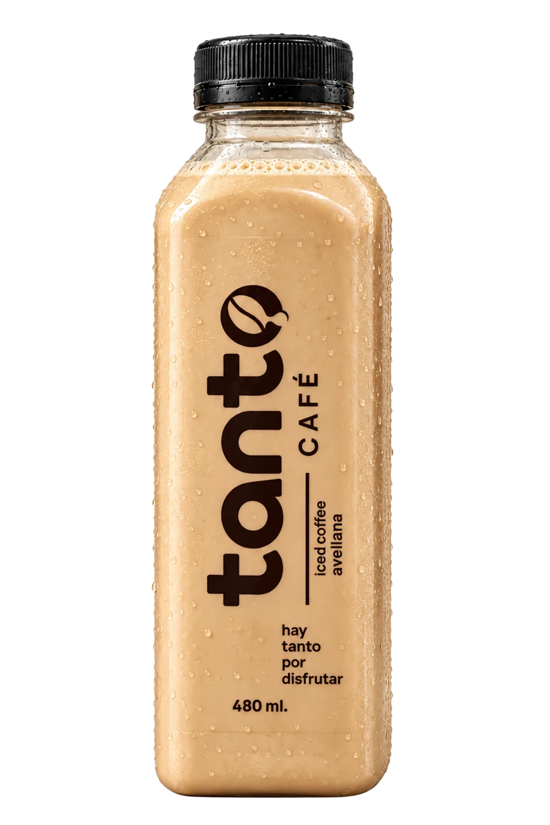 Botella de Tanto Avellana, 480 ml